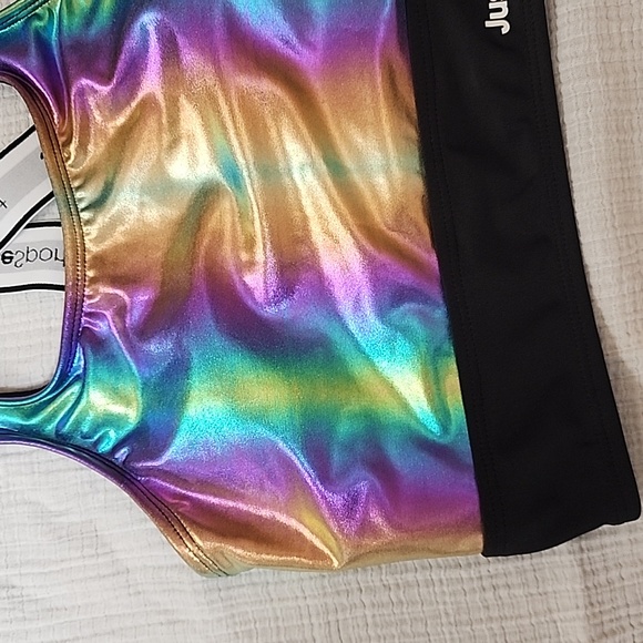 Justice Girl's Swimsuit Size XL 16/18 - Picture 4 of 13